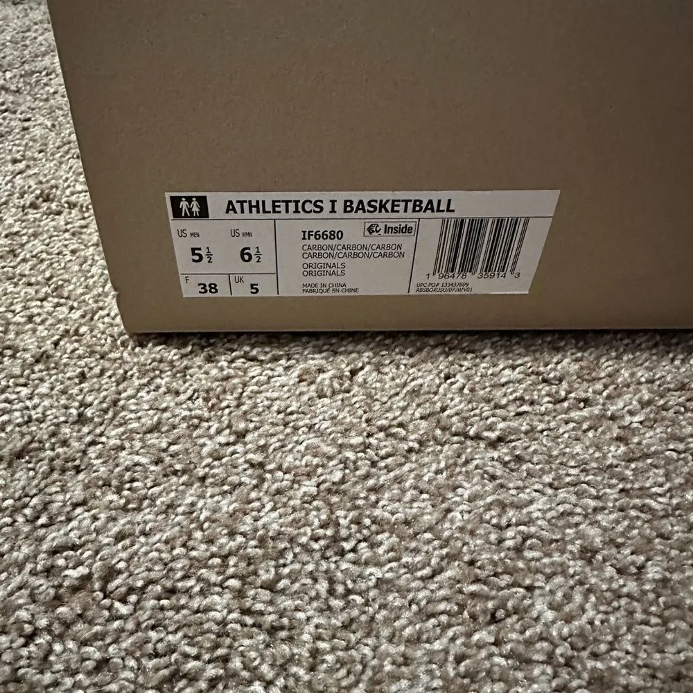 NEW Adidas Fear of God Athletics I Basketball Carbon